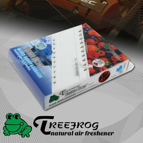 1 X Tree Frog Berry + Squash Mixed Natural Extreme Car Air Freshener Fresh Box